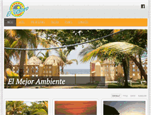 Tablet Screenshot of cabanaseltesoro.com